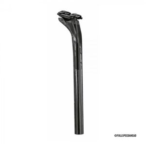 Tija de sillin FSA K-Force carbono SB25 400 mm - 31.6 Di2 negro