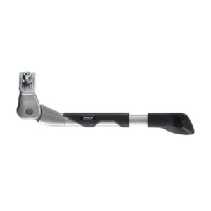 Caballete lateral Ursus King 2 26-28" plata, ajustable, alu, montaje directo