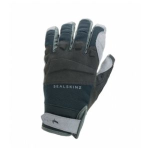 Guantes Sealskinz impermeable MTB negro/gris