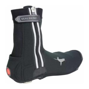 Cubre-zapatillas Sealskinz LED Cycle negro