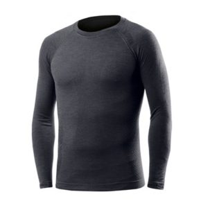Camiseta interior Biotex manga larga Merino gris