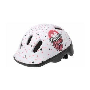 Casco Polisport niño XXS Baby Hoggy blanco/rosa