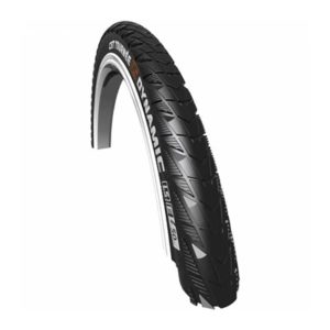 Cubierta CST Tournee Dynamic City 28x1.75 rigida negro con reflectante 47-622