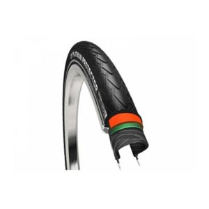 Cubierta CST Platinum protector City 28x1.50 rigida negro con reflectante 40-622