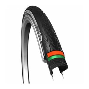 Cubierta CST Platinum protector City 28x1.75 rigida negro con reflectante 47-622