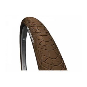 Cubierta CST Zeppelin Urban 28x1.60 rigida marron con reflectante 42-622