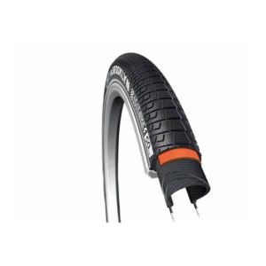 Cubierta CST Brooklyn Pro Urban/Cargo 26x2.40 Skinwall rigida negro con reflectante 62-559