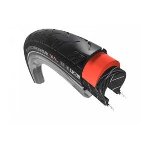 Cubierta CST Breaker Plus XL 28x1.40 rigida negro con reflectante 37-622