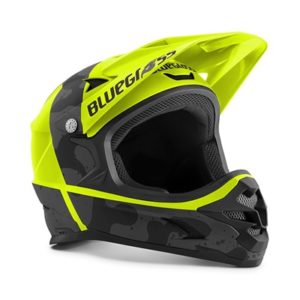 Casco Bluegrass Intox negro/amarillo fluo mate