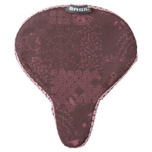 Cubre-sillin Basil Bohème impermeable rojo