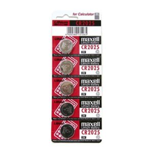 Pila boton litio Sigma CR 2025 3V. (5 unidades)