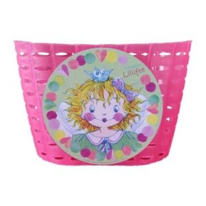 Cesta manillar Bike Fashion princesa plastico rosa