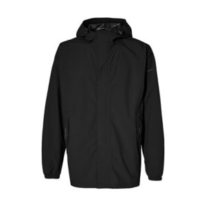 Chaqueta impermeable Basil Hoga unisex negro