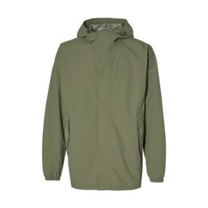 Chaqueta impermeable Basil Hoga unisex verde oliva