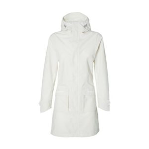 Parka impermeable Basil Mosse mujer blanco