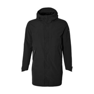 Parka impermeable Basil Mosse hombre negro