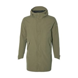 Parka impermeable Basil Mosse hombre verde oliva