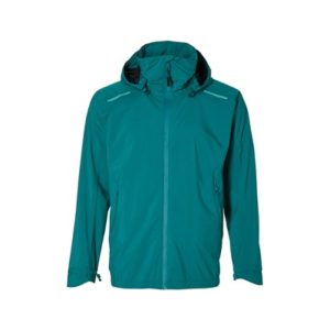 Chaqueta impermeable Basil Skane hombre verde