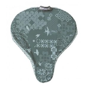 Cubre-sillin Basil Bohème impermeable verde jade