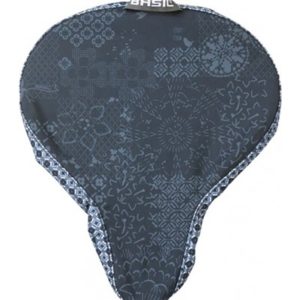 Cubre-sillin Basil Bohème impermeable azul indigo