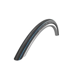 Cubierta Schwalbe Lugano II 700x25 K-G HS471 Active plegable negro/banda zul 25-622