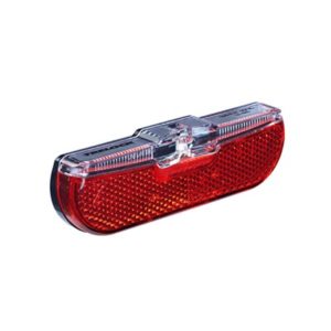 Luz trasera LED E-Bike Trelock Duo Flat Signal LS614 6-12V negro