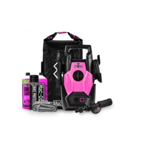 Maquina hidrolimpiadora Muc-off a presion