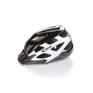 Casco GES Varik negro/blanco