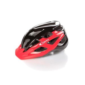Casco GES Varik negro/rojo