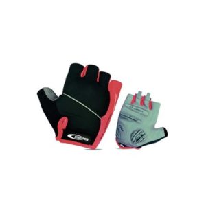 Guantes cortos GES Evo negro/rojo