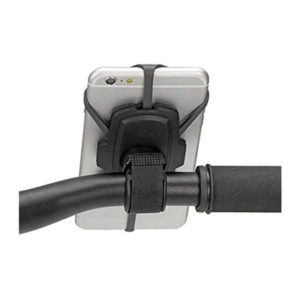 Soporte smartphone Klickfix Quad Mini gris/negro con adapt.
