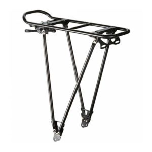 Portabultos trasero Tubus 26-28" sistema ajuste Racktime foldit aluminio negro