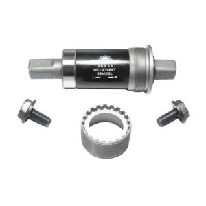 Eje pedalier Sunrace 68/107 mm acero