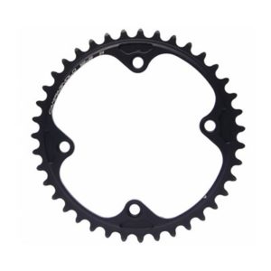 Plato Campagnolo Super Record 112 BCD 4 brazos 12V 39D negro