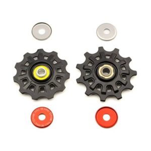 Juego de ruletas Campagnolo Super Record 11V negro