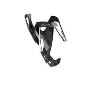 Portabidon Elite Vico carbono brillante/blanco
