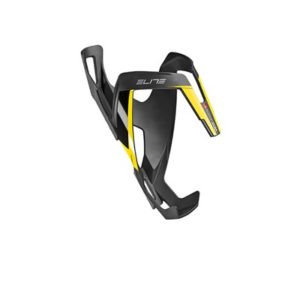 Portabidon Elite Vico carbono mate/amarillo