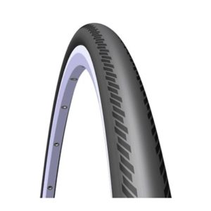 Cubierta Mitas Arrow Racing Pro 700x28C Weltex plegable negro