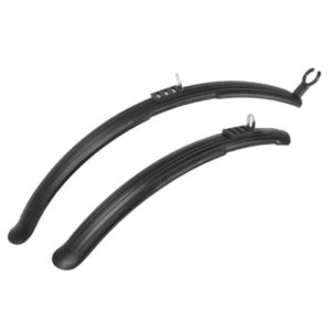 Juego guardabarros M-Wavelager 26 Eco 60 mm con accesorios montaje negro