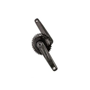 Juego de bielas potenciometro FSA Powerbox MTB BCD 96 170 mm 34 dientes carbono negro