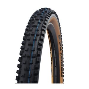 Cubie. Schwalbe Nobby Nic 26x2.35 HS602 Evo Super Ground tubel.Addix Speedgrip ple. ne/marron 60-559