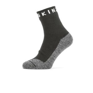 Calcetines Sealskinz para clima calido suaves impermeables negro/gris