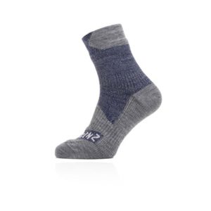 Calcetines Sealskinz All Weather azul marino/gris