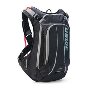 Mochila de hidratacion USWE Airbone 15 NDM 1 deposito Elite 3L manguera Plug-N-Play negro/gris