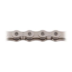 Cadena KMC Z1 EPT 1/2x3/32 estrecha 112 eslabones 7.3 mm para cambio de buje plata