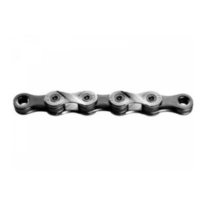 Cadena KMC X9 122 eslabones 9V gris/plata