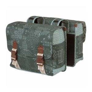 Alforjas Basil Boheme 35 litros verde (37x15x37 cm)