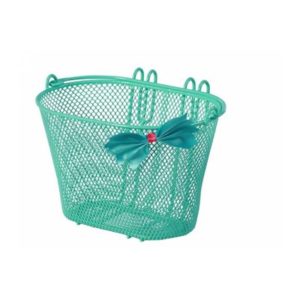 Cesta manillar niño Basil Jasmin 10 litros turquesa (28x20x19 cm)