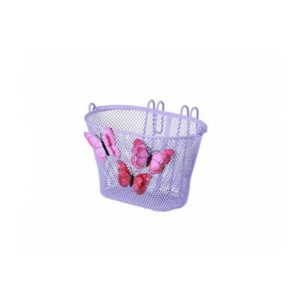 Cesta manillar niño Basil Jasmin 10 litros lila (28x20x19 cm)