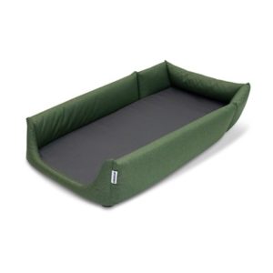Cama mascota Croozer para remolque Dog Bruuno/XXL verde pino